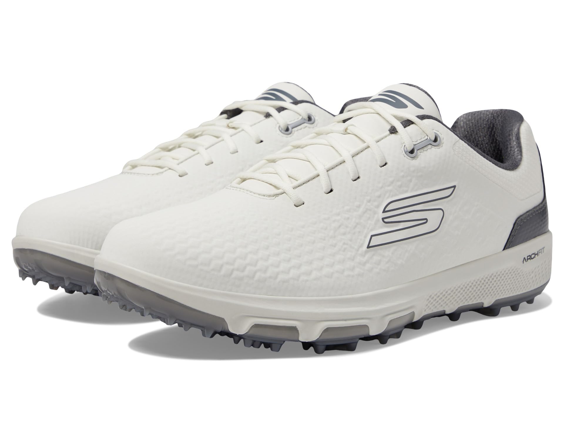 ゴルフィッカーズ Relaxed Fit Waterproof: GO GOLF Drive 6 - WHITE / LIGHT BLUE